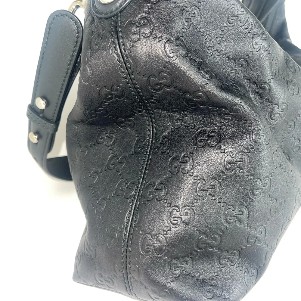 Authentic Gucci Horsebit leather Hobo bag - Picture 4 of 9